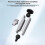 Suction Cup Car Mount for  Pocket 3/Action 5 Pro Action Camera Mounting Accessory Windshield Stand Bracket 2