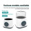 Water Bath Laboratory Constant Temperature Digital Display Anti-Dry Burning Function 2L EU Plug 3