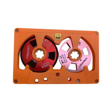 50 Minute Blank Tape Disk Cassette Tape Double-Sided Metal Small Open Disk Hollow Case Blank Cassette Tape