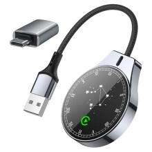 New 2 in 1 Carplay Wireless Android Auto Adapter 5G/Wifi Connetion for IOS/Andriod Cellphone Wired to Wireless