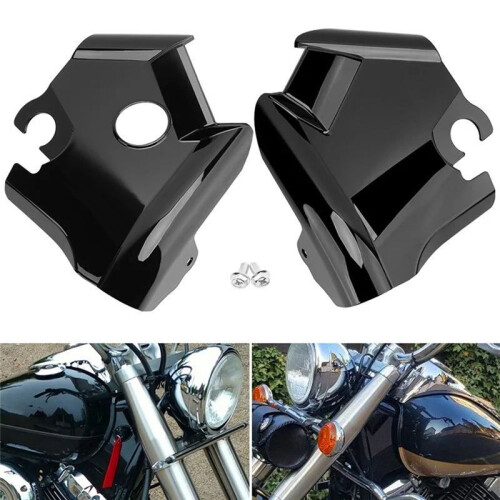Motorcycle Front Fork Upper Frame Neck Covers for  XVS400 Drag Star 1996-2017 V-Star 650 XVS650 1997-2003 1