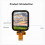 1.83 Inch Round IPS TFT LCD Display 240x284 ST7789 Capacitive Touch Screen, 4- SPI Interface ST7789P3 Driver IC 6