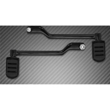 Motorcycle 2 Pcs Heel Toe Lever Shift Pegs Rear Levers with Shifter Pedals for Softail Fat Boy Road Glide Trike
