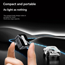 2in1 CarPlay for Android Auto Adapter Wired to Wireless CarPlay for Car Stereo with USB Plug and
