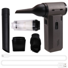 Handheld Turbo Jet Fan 130000RPM Infinitely Adjustable Speed Hair Dryer Vacuum Cleaner Air Dust Blower Brushless Motor