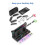 Charging Dock Station for  2 for  Controller Charger Cooling Stand with 9 Game Card Slots Game Console Stand 6