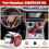 Car Emergency Light Button Double Flash Light  Button 3W0959676E for    2011-2018 3