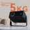 Universal 1/4 Screw Hole Projector Bracket 360 Degree Rotating Desktop Projector Bracket Wall Bracket Ceiling Load 5kg B 3