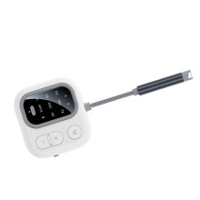 Adaptateur Audio Sans Fil 2 en 1, Émetteur-Récepteur , Son HD Sans Perte, Lecture AUX, RX/TX, pour Voiture, Maison, Avion.