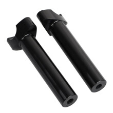 CNC 6.5Inch Tall Handlebar Risers for Most Dyna Models with 1inch (At the Center) Handlebars Aluminum Bar