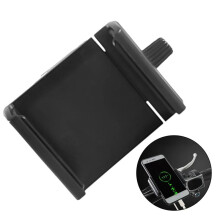 48-V-Telefonladegerät, Halterung für Elektrofahrräder, Verstellbare Breite, Ständer, Maximale Telefongröße 95 mm, Motorradfahren, Einfach zu
