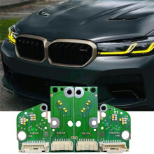 Angel Eyes DRL LED Chip Board for 5series G30 G31 F90 US Version Yellow 23508301 23508302