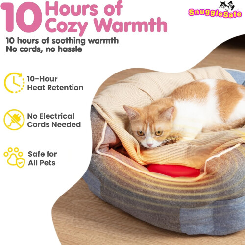 SnuggleSafe Microwave Heat Pad for Pets 1
