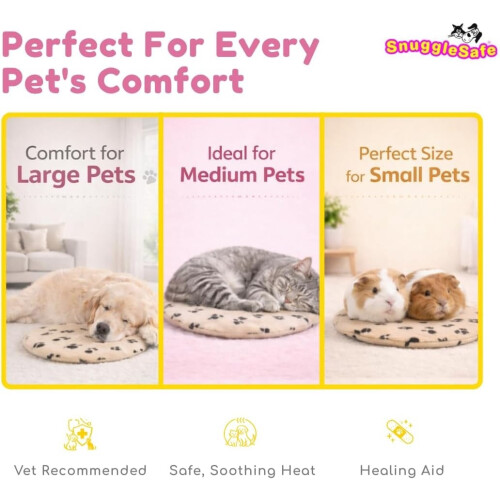 SnuggleSafe Microwave Heat Pad for Pets 2