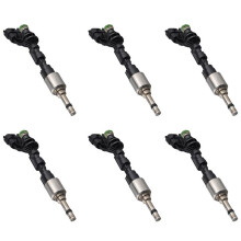 6x Brandstofinjectoren 0261500275 / DX23-9F593-AB voor F-Type voor 3.0L