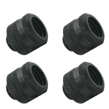 Kit de Encaixe de Tubo Rígido de 4 Peças para Conector de Compressão Rígida PETG Acrílico OD14mm para Resfriamento de Água de Computador
