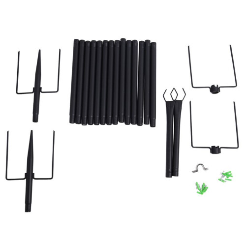 String Light Poles String Yard Light Poles Outdoor String Light Poles Heavy Duty Garden Light Poles