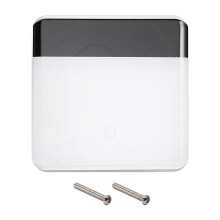 Tuya  ZigBee 3.0 Wireless Remote Control LED Display  Glass Touch  White EU Plug