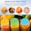 18Pcs Plastic Regular Mouth Jar Lids for , Kerr and More with Rings - Colored Plastic Storage Cap 3