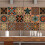 20 Pcs 3D Multi Moroccan Self-Adhesive Bathroom Kitchen Wall Stair Tile Sticker 3