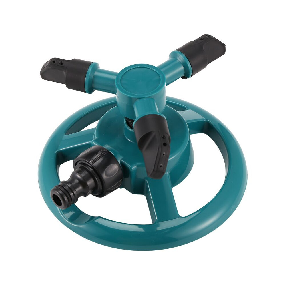 Garden Sprinklers Water Durable Rotary Three Nozzle Pipe Hose Sprinkler 360 Degree Automatic Rotating Water Sprinkler 4712319569203