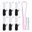 12 Pcs Drawstring Cord, 60 Inch Hoodie String Replacement, Draw String with Threader Tool for Sweatpants Pants 1