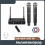 Dual Channel Professional Wireless Microphone System UHF Frequency Cordless Dynamic Mic for Karaoke Party Meet EU Plug 2