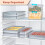 2pcs Bacon Container for Refrigerator, Stainless Steel Airtight Meat Storage Bacon Keeper, Storage Container 6
