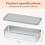 2pcs Bacon Container for Refrigerator, Stainless Steel Airtight Meat Storage Bacon Keeper, Storage Container 4