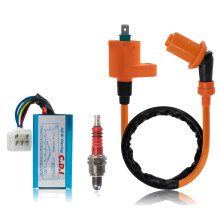 Performance Racing Ontstekingsspoel CDI-Box Bougiekit voor 50Cc- 160Cc Pit Dirt Bike voor XR 50 CRF 50 Elite 80