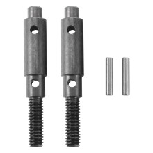 2 StüCk Hart Stahl Vorne Hinten Portal Achs Schenkel Antrieb Welle für Redcat Gen8 1/10 Rc Crawler Auto Upgrades Teile ZubehöR