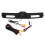 Car Rear Trunk Lid Camera for  Compass Longitude 2017 2018 Trunk  Cover Camera Reverse Backup Dynamic Track 2