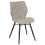 Beliani Set of 2 Dining Chairs LISLE Fabric Beige 8