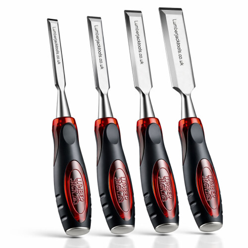 Lumberjack Chisel Set Built with Split Proof 4Pc