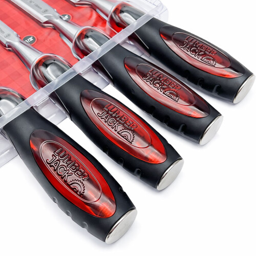 Lumberjack Chisel Set Built with Split Proof 4Pc 1