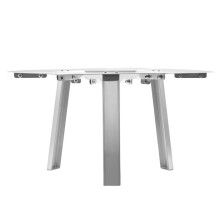 Warmteafscherming voor Draagbare Haard 50,8 cm-Duoku-Ronde Warmteverspreider van RVS-Afneembare Accessoire voor Houtkachel