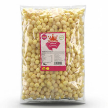 Kingsway Lemon Bon Bons 3kg Bulk Bag - Zesty Chewy Lemon Sweets