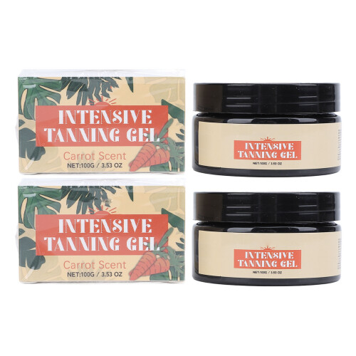 Gel de bronzage intensif 100 g x 2 - hydratant 1