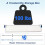 2 Pcs 5.5qt 9 X 13 Plastic Portable Project Case with Snap-Tight  Clear Stackable Storage Box with Lids 9