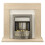 Acantha Hearth in Bronze Venetian Plaster Effect 1