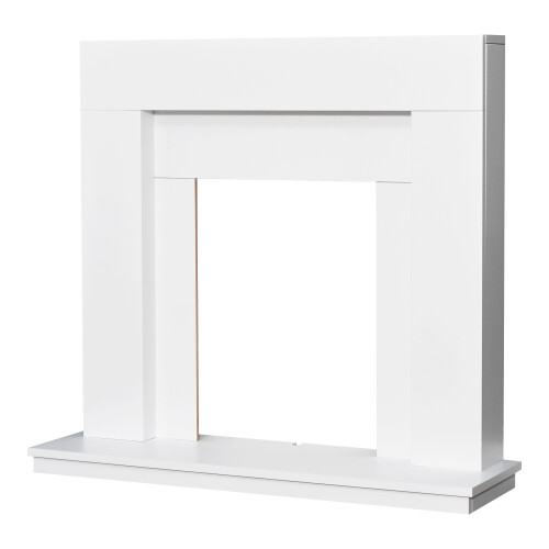 Adam Adam Malmo Fireplace in White, 39 Inch 1