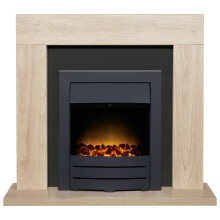 Adam Malmo in Oak & Black with Colorado Fire in Black, 39 Inch