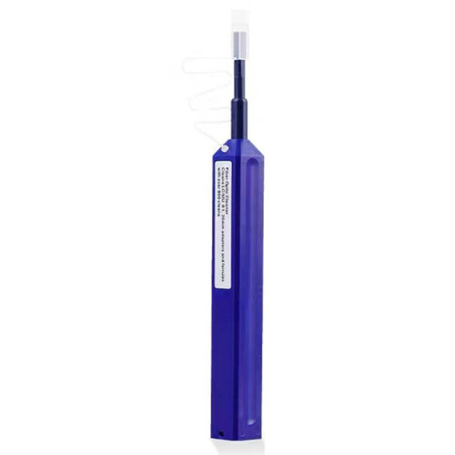 Fiber Optic Cleaning Pen LC/MU End Face Cleaner Cleaning Tool Optical Module Cleaning Adapter Flange Coupler