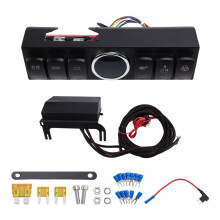 For JK 07-18 6 Gang Panel Fuse Relay Box Modification Control Assembly