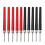 10Pcs Red Black Spring Test Probe Tip Insulated Test Hook Wire Connector Test Pin for Multimeter 1