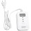 Voice Digital Display Type Carbon Monoxide Combustible Gas Detector Composite Alarm Detector EU Plug 1