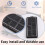 For  X40 Pro Ultra /X40 Pro  Vacuum Cleaner Hepa Filter Filter Mesh Filter Cotton 1