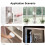 Zigbee Door Sensor Wireless Magnetic Window Open Closed Alarm Detector Works Zigbee2MQTT for Alexa  Need Gateway 8