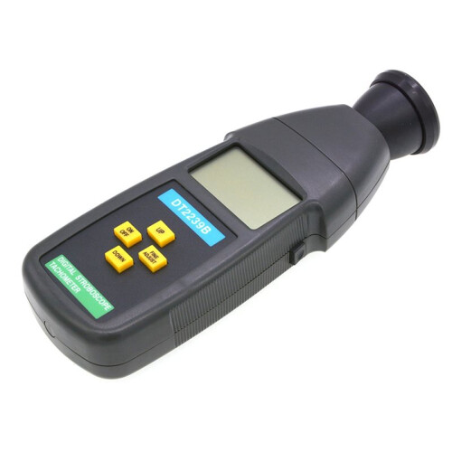 Digital Stroboscope Photoelectric Flash Tachometer Revolution Meter Portable DT2239B Electrical Tools Revolution Meter 1