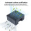 4Pcs HEPA Activated Carbon Filter for  Kobra S1/S1C 3D Printer High Efficiency Air Purifier Filter 3